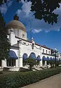 Quapaw Baths à Bathhouse Row, Hot Springs National Park (Arkansas), 1984.
