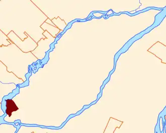 Localisation de Laval-Ouest