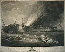 Gravure d'après l'aquarelle de George Carter.