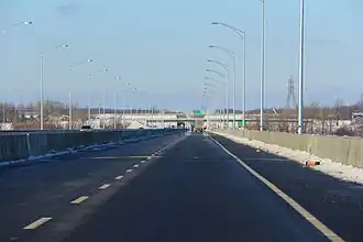 Pont Serge-Marcil vers l'ouest.
