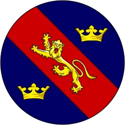 Troisième proposition pour l'insigne du Queensland (1875)