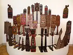 Quenouilles russes - Musée d'art russe de Saint-Petersourg