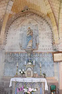 Autel de la Vierge.