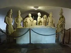 La Mise au tombeau du XVIe&nbsp;siècle.