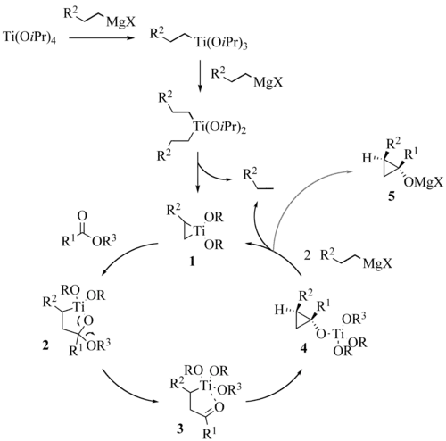 Mécanisme de la réaction de Kulinkovich