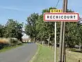 Entrée de Réchicourt.