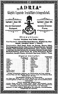 Publicité publiée en 1894 dans l'annuaire commercial "Export-Compass"