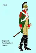 régiment de Schomberg dragons de 1762 à 1763