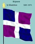 régiment de Castelnau de 1663 à 1673