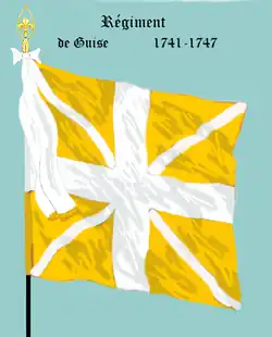 Régiment de Guise de 1741 à 1747