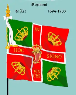 régiment de Lée de 1694 à 1733