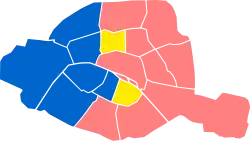 Résultat par secteur du premier tour