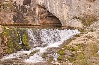 Résurgence du vallon de Tourne.