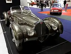 57 Atlantic Speeder modifié (Type 57 Galibier) Rétromobile 2011