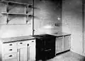 Cuisine d'exposition en 1925.