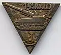 Insigne du 15e RALD (2e&nbsp;modèle)