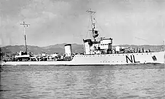 illustration de Francesco Nullo (destroyer, 1925)