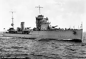 illustration de Leone Pancaldo (destroyer)