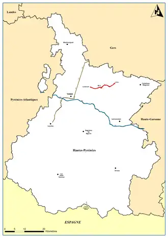 Image illustrative de l’article Route départementale 1 (Hautes-Pyrénées)