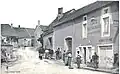 Ancienne vue de la Place et de la route de Nogent.