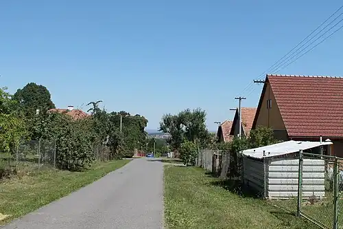 Rabštejn : rue principale.