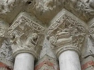 Détail : Visitation et Nativité