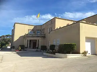 Vue de la mission diplomatique