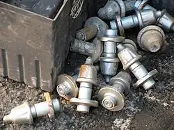 Pointes de fraise neuves.