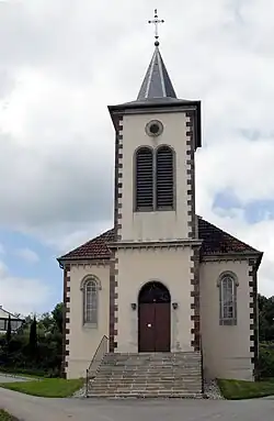 Église Saint-Laurent, côté sud.
