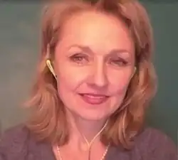 Description de l'image Rachael Blake on Girl Director TV.jpg.