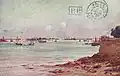La Rade de Lorient vue de Port-Louis, carte postale de la collection « les sites de France », série XX (Bretagne), no 20.