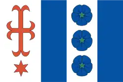 Drapeau de Radkovice u Hrotovic