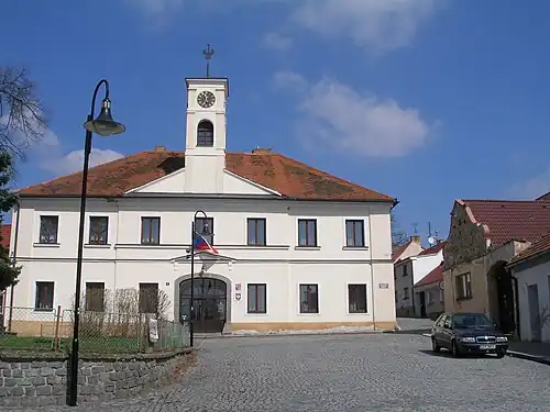 Radomyšl : hôtel de ville.