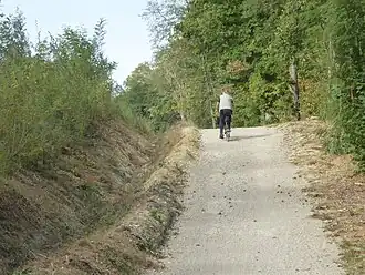 Raidillon à Bonnelles.