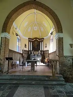 Intérieur de l'église.