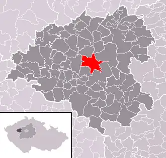 Localisation de Rakovník