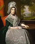 Mrs. Richard Alsop1792 huile sur toile 115,9 cm. Largeur : 61,595 cm. Smithsonian American Art Museum