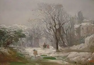 Paysage rural avec des personnages (Paisatge rural amb figures), 1894, Bibliothèque-musée Víctor Balaguer