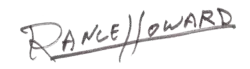 signature de Rance Howard