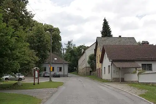 Centre de Rantířov.