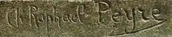 signature de Raphaël Charles Peyre