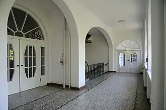 Hotel de ville, impression d’un couloir en 3ème étage