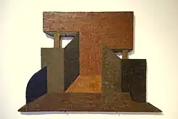 1921, huile sur béton - Musée Angewandte Kunst Köln - Cologne, Allemagne.