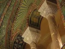 Chapiteaux de la basilique Saint-Vital de Ravenne