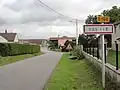 Entrée de Raville-sur-Sânon.