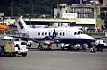 Raytheon-Beechcraft 1900D immatriculé F-GPBM à Zurich en 1999.