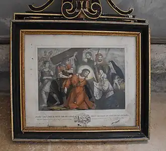 Chemin de croix 6è station.