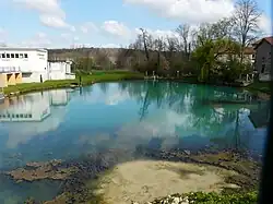 La source des Moulineaux, à Razac-sur-l'Isle.