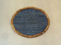 1784 : percement de la tour et reconstruction