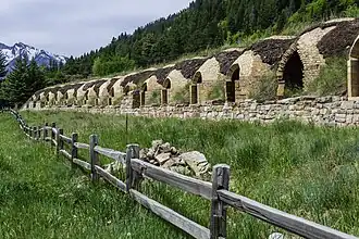 Le district historique de Redstone Coke Oven.